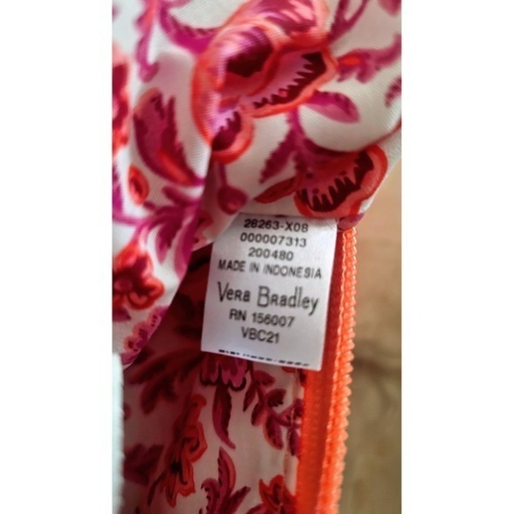 Vera Bradley ReActive Hipster Crossbody Bag Desert Flower Pink Cotton Preppy - Picture 5 of 8